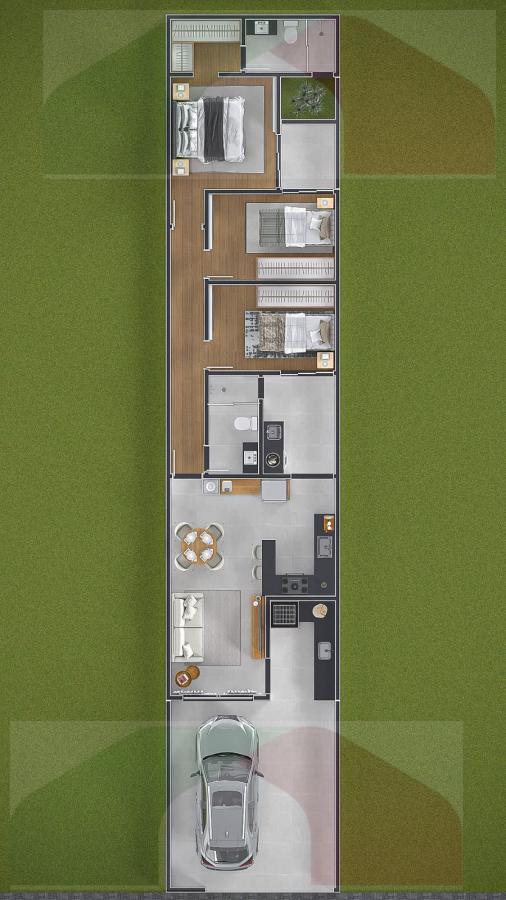 CASA, 3 qtos (1 st), 125 m².